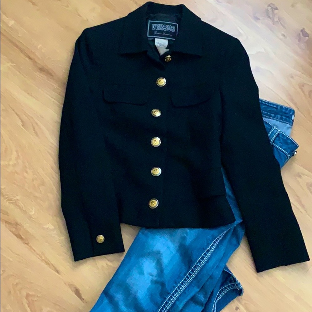 Authentic Versace Military Style jacket